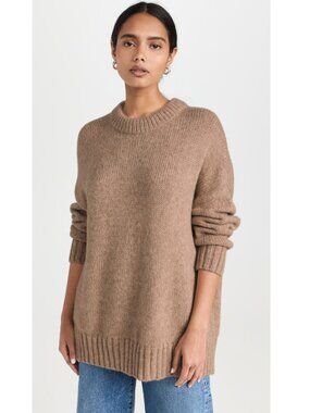 Jenni Kayne Alpaca Cocoon Crewneck Sweater M